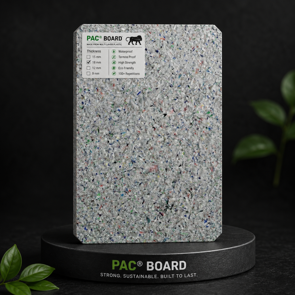 ECOPRIME Standard PAC Shuttering Board being used on a construction site